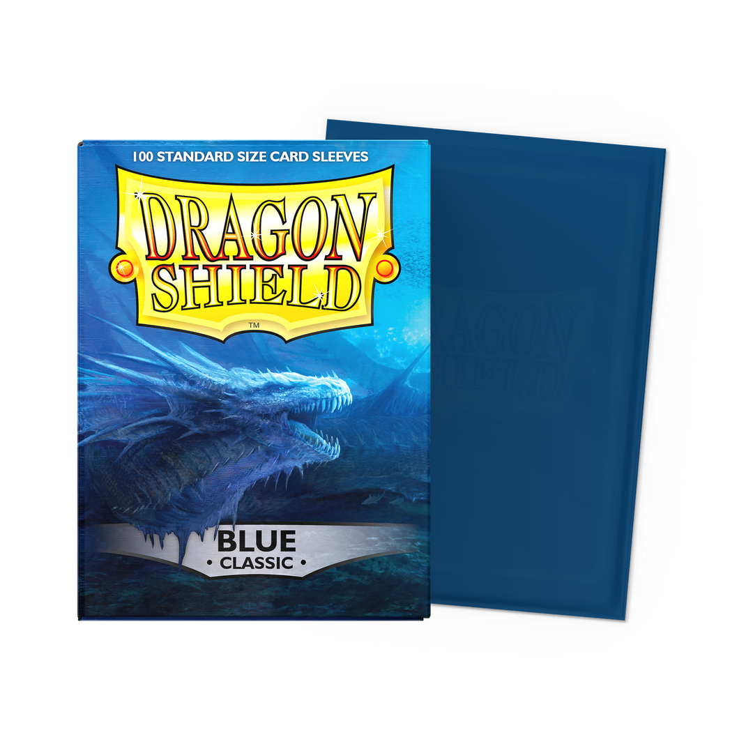 Dragon Shield Sleeves: Standard Classic - Blue 100CT