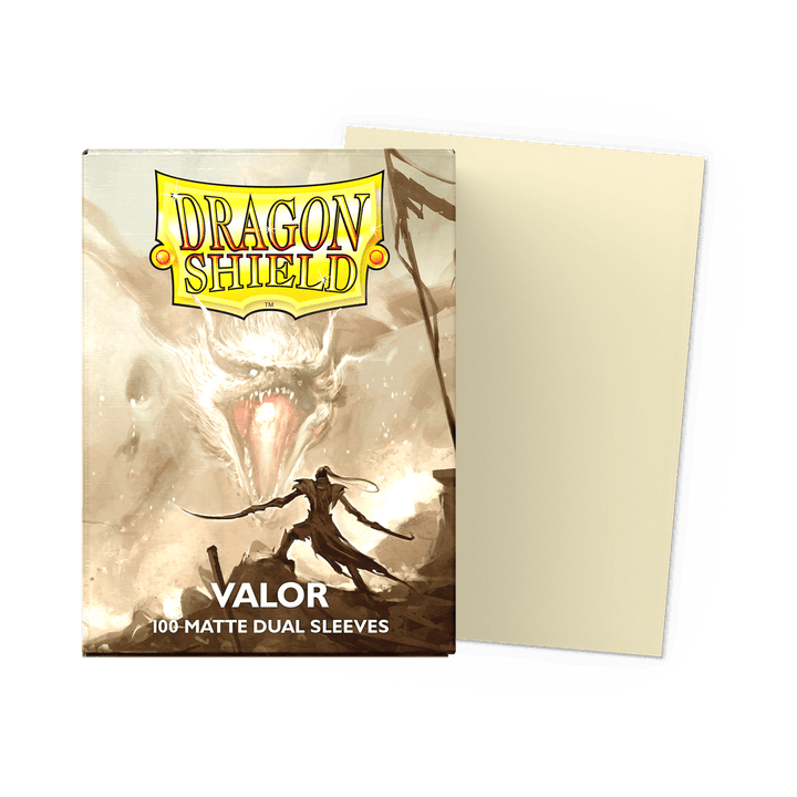 Dragon Shield Sleeves: Standard Matte Dual - Valor 100CT