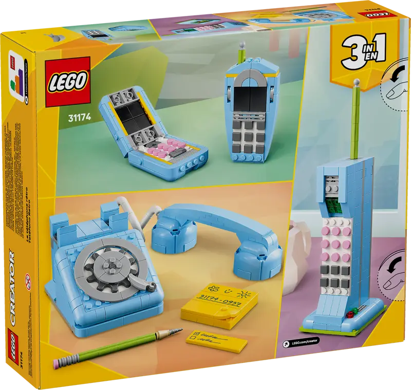 LEGO Creator 3 in 1 Retro Telephone - 31174