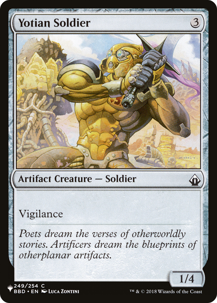 Yotian Soldier (LIST-249/254) - The List