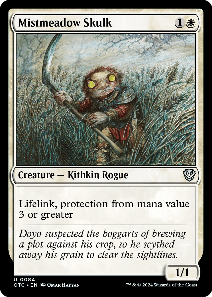 Mistmeadow Skulk (OTC-084) - Outlaws of Thunder Junction Commander