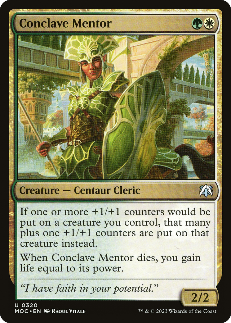 Conclave Mentor (MOC-320) - March of the Machine Commander