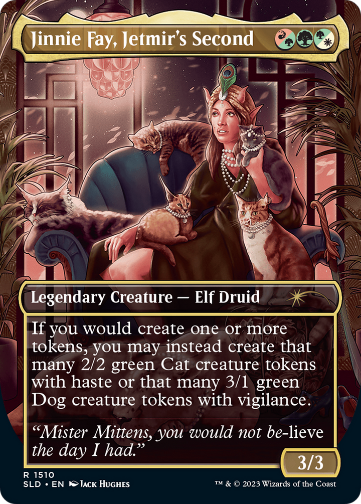 Jinnie Fay, Jetmir's Second (SLD-1510) - Secret Lair Drop (Borderless) Foil
