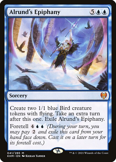 A-Alrund's Epiphany (KHM-A-41) - Kaldheim — official product image (scryfall)