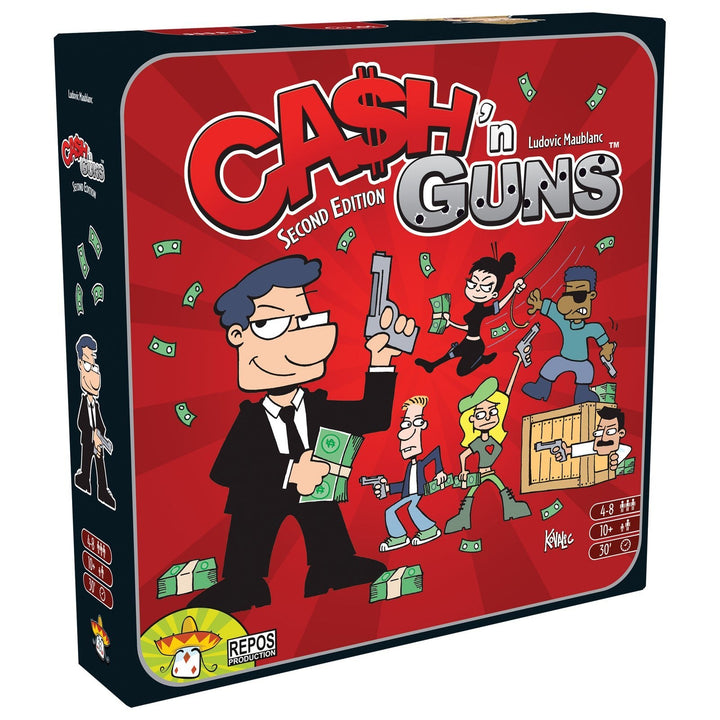 Cash 'n Guns 2nd Edition — official box