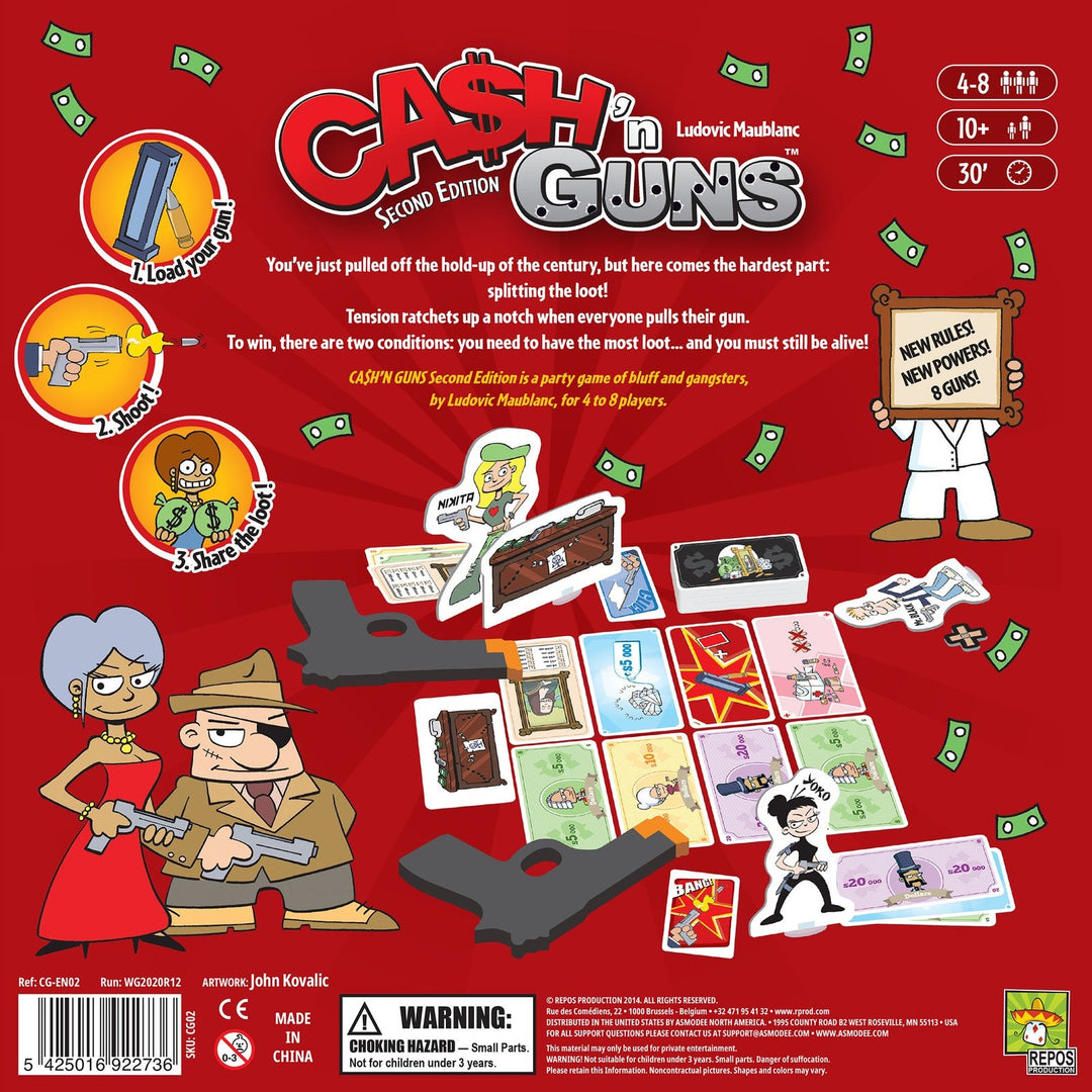 Cash 'n Guns 2nd Edition — official publisher extra