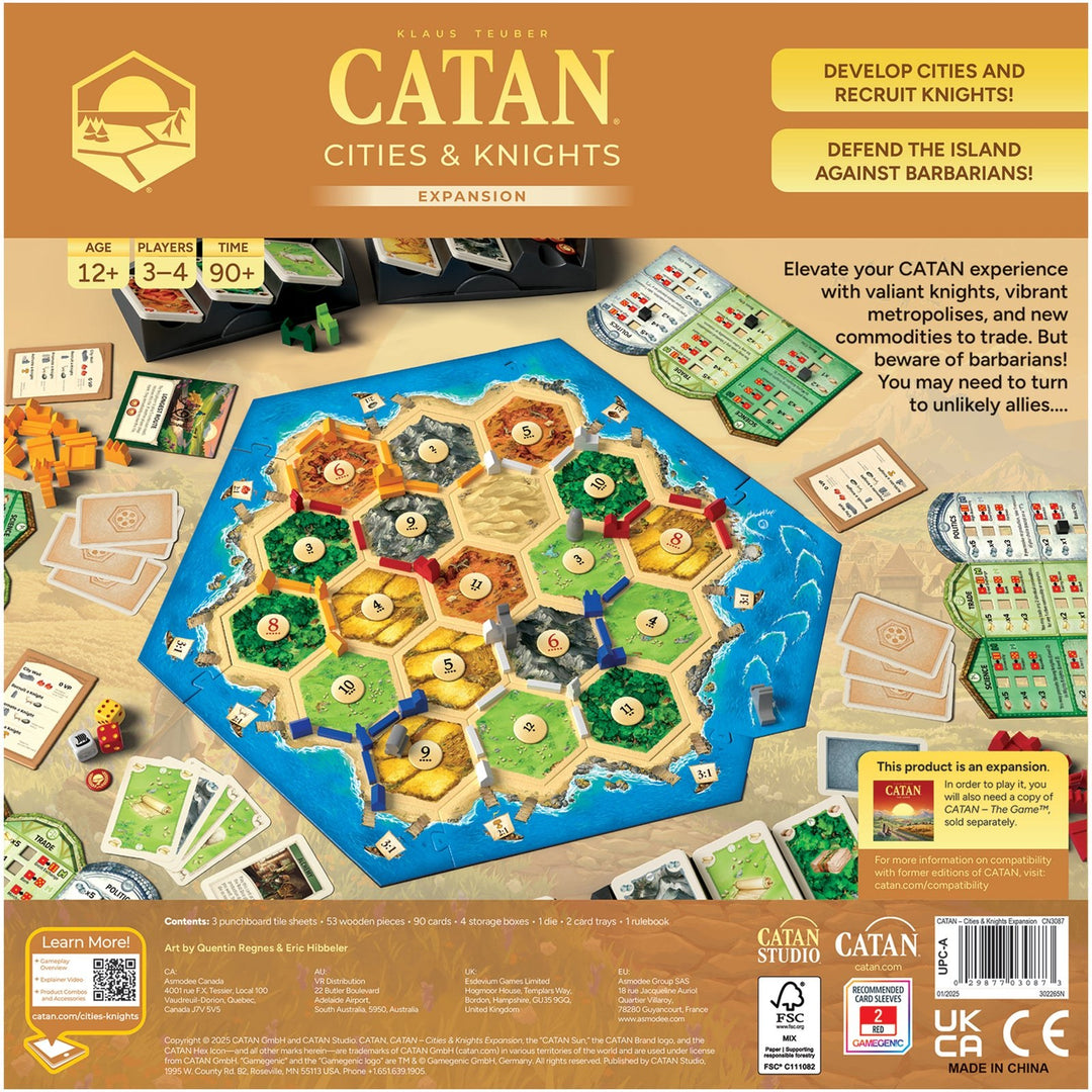 Catan: Cities & Knights — official extra