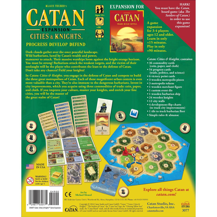 Catan: Cities & Knights — official extra
