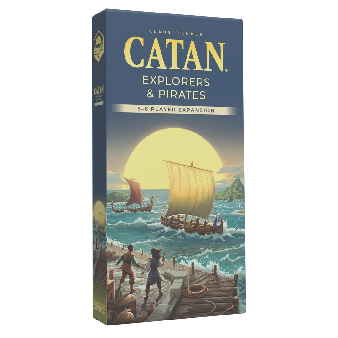 Catan: Explorers & Pirates – 5-6 Player Extension — official box