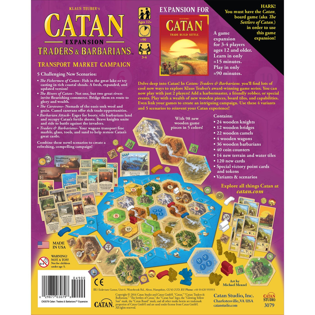CATAN: Traders & Barbarians — official extra