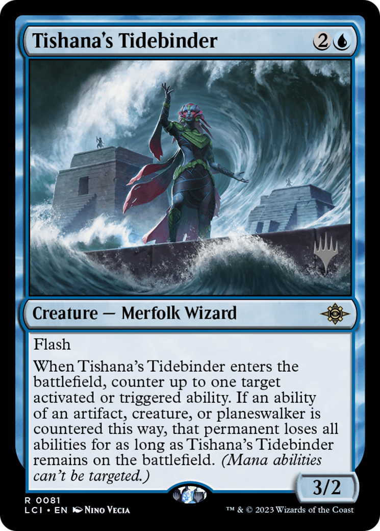 Tishana's Tidebinder (PPLCI-81P) - The Lost Caverns of Ixalan Promos Foil