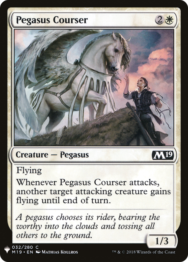 Pegasus Courser (LIST-032) - The List