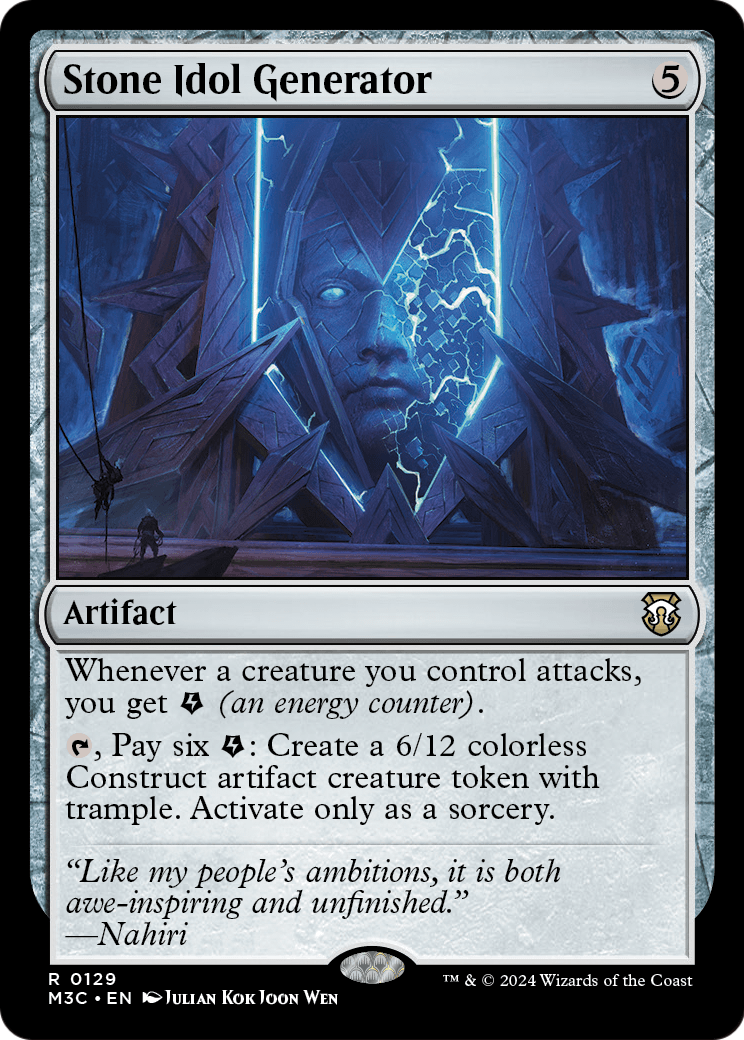 Stone Idol Generator (M3C-129) - Modern Horizons 3 Commander