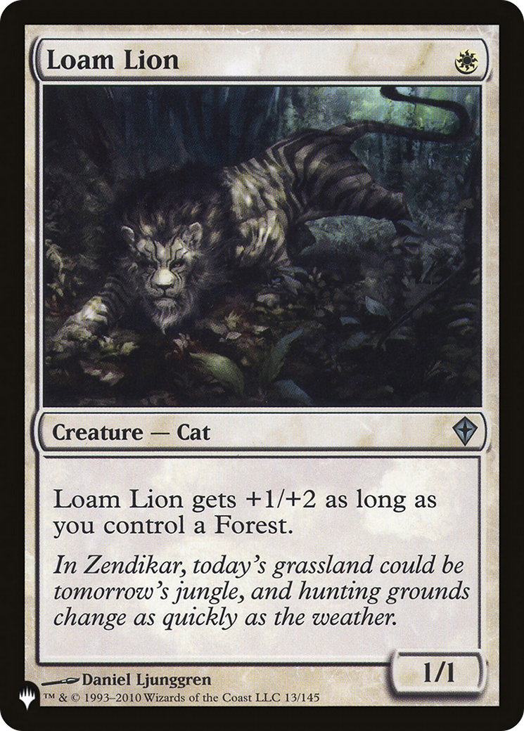 Loam Lion (LIST-13/145) - The List