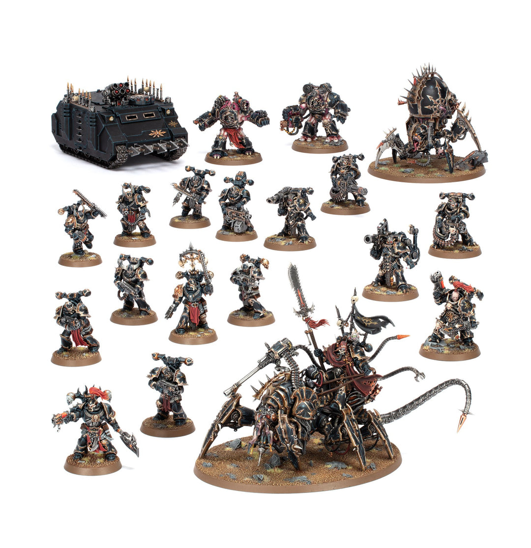 Chaos Space Marines Battleforce: Hellforged Warband — official Games Workshop view 01