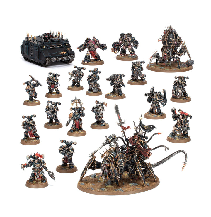 Chaos Space Marines Battleforce: Hellforged Warband — official Games Workshop view 01