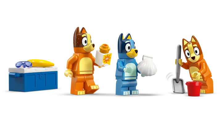 LEGO Bluey: Bluey's Beach & Family Car Trip - 11202