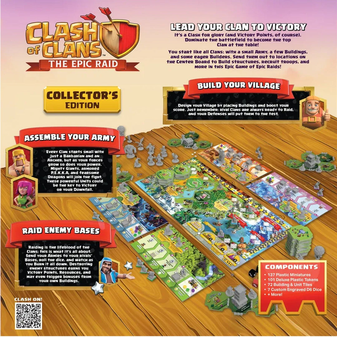 Clash of Clans The Epic Raid — official publisher extra