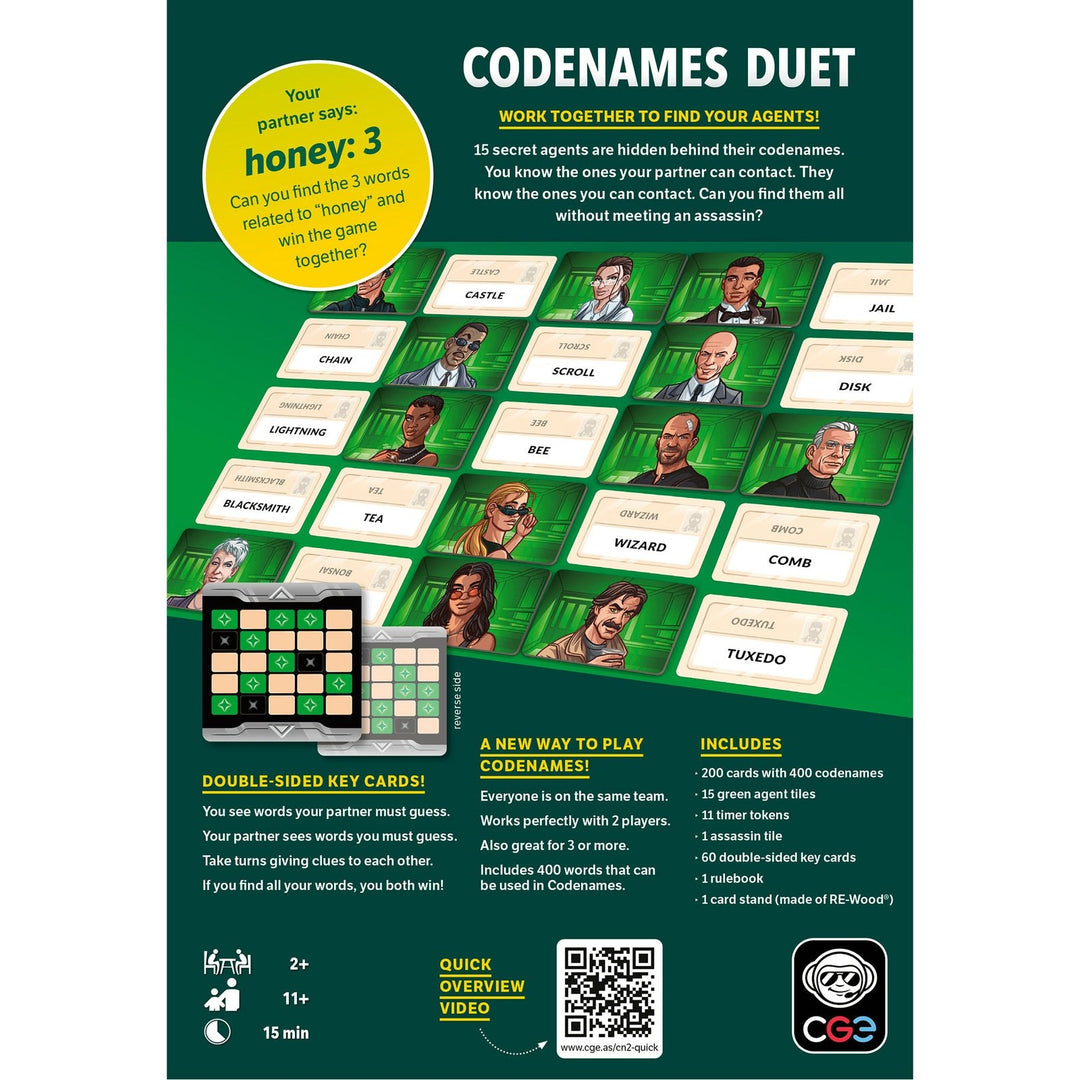 Codenames: Duet — official publisher extra