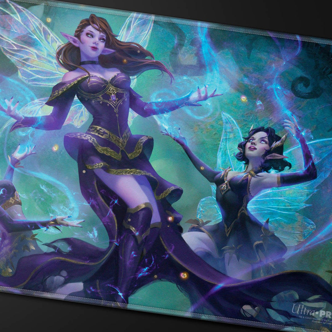 Commander Series #8 Alela, Cunning Conqueror Stitched Playmat for Magic: The Gathering — official manufacturer extra