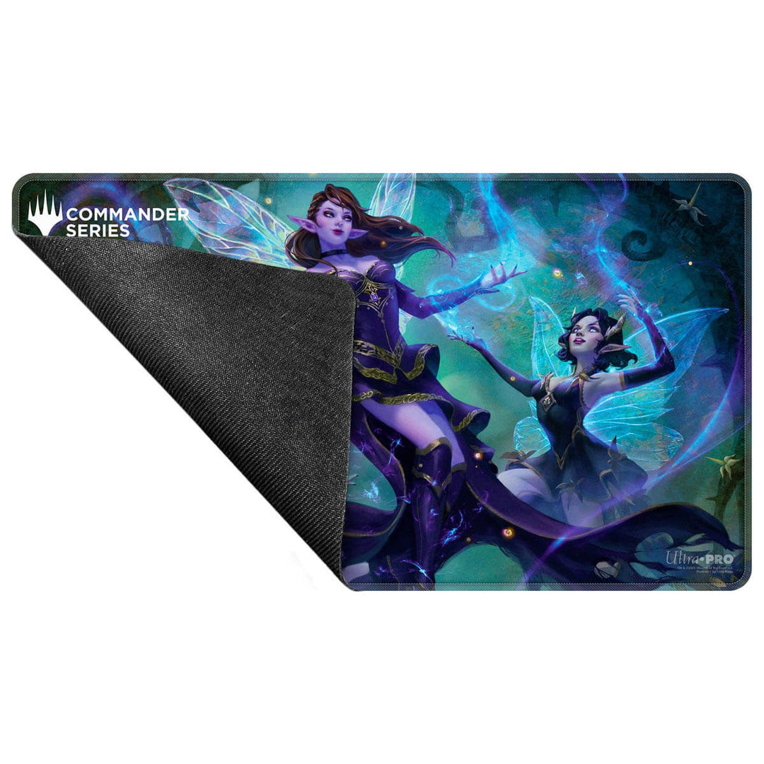 Commander Series #8 Alela, Cunning Conqueror Stitched Playmat for Magic: The Gathering — official manufacturer extra
