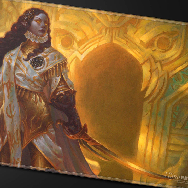 Commander Series #8 Elenda, the Dusk Rose Stitched Playmat for Magic: The Gathering — official manufacturer extra