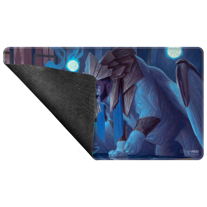 Commander Series #8 Tivit, Seller of Secrets Stitched Playmat for Magic: The Gathering — official publisher extra