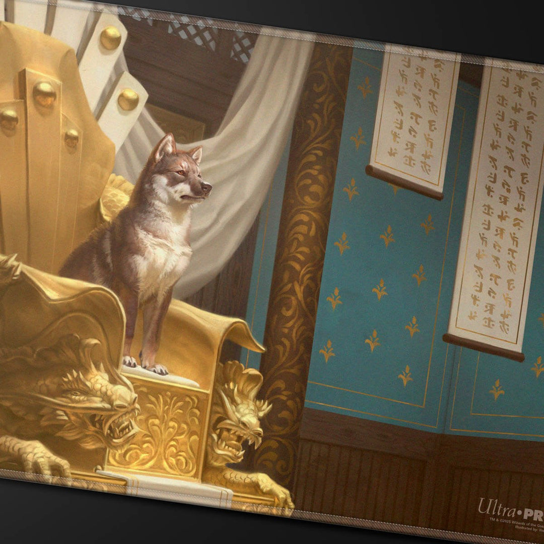 Commander Series #8 Yoshimaru, Ever Faithful Stitched Playmat for Magic: The Gathering — official manufacturer extra