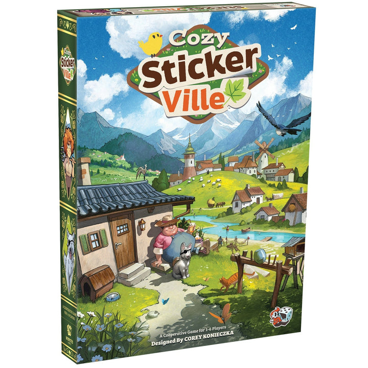 Cozy Stickerville — official box