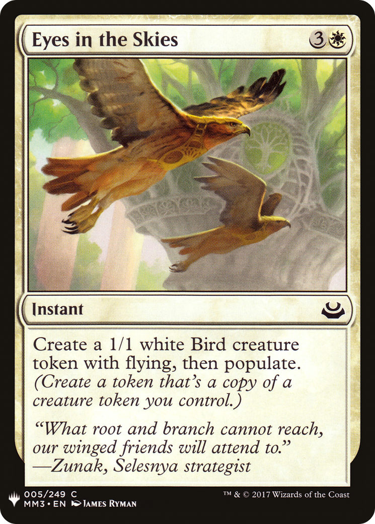 Eyes in the Skies (LIST-005) - The List