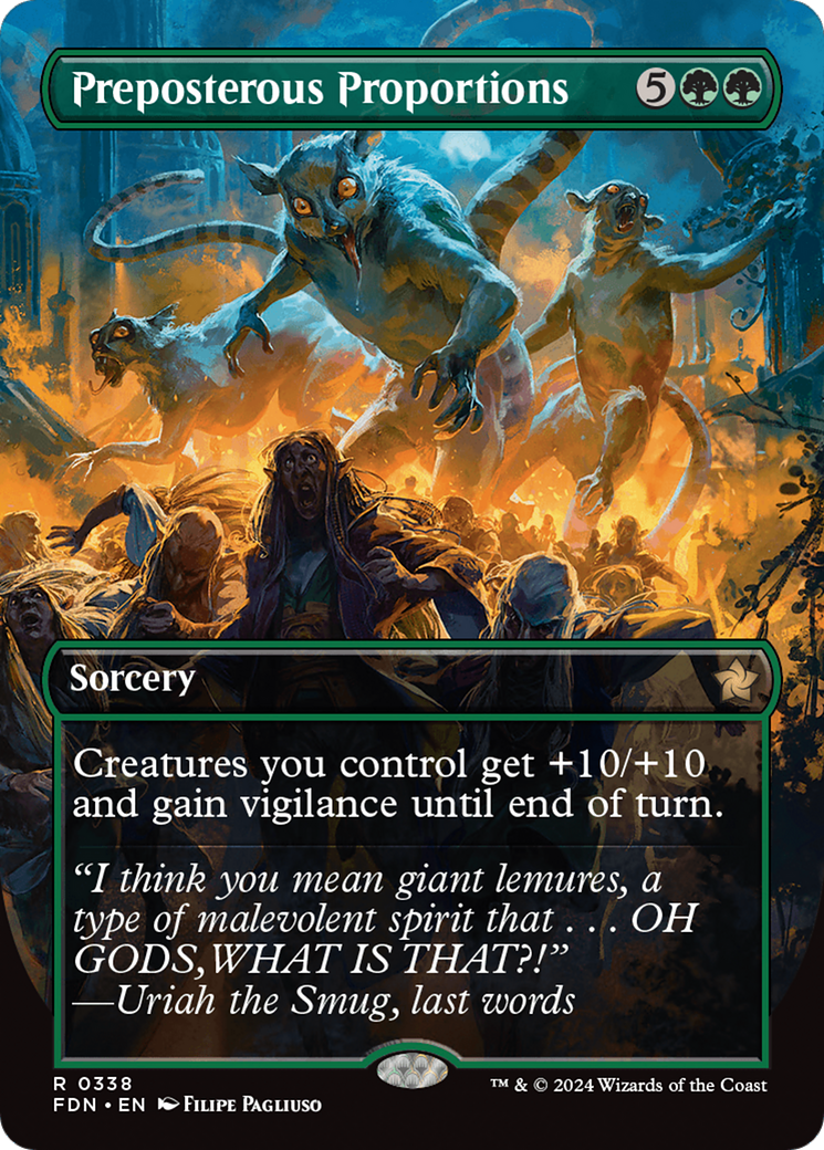 Preposterous Proportions (FDN-338) - Foundations (Borderless)