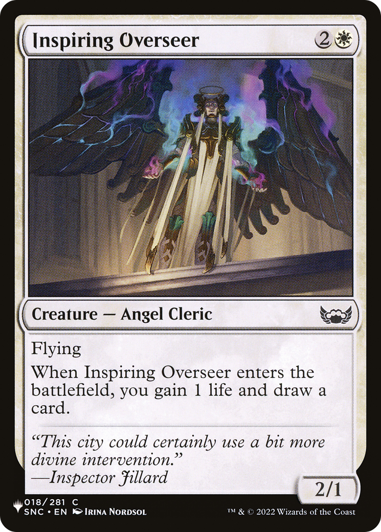 Inspiring Overseer (LIST-018/281) - The List