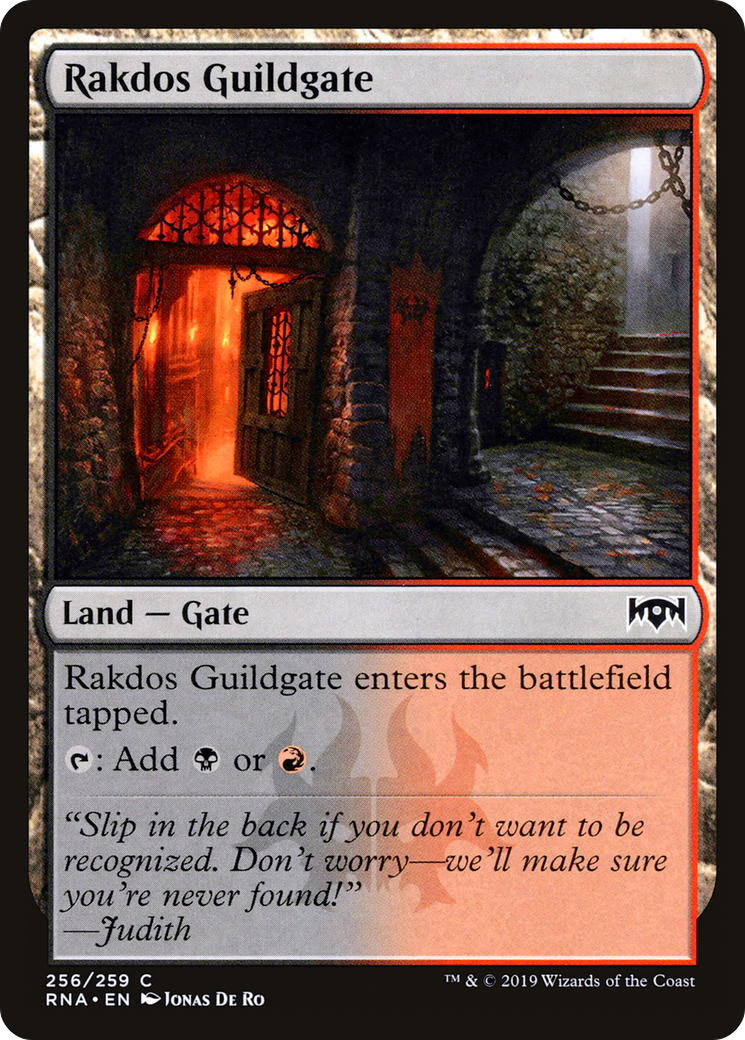 Rakdos Guildgate (256) (RNA-256) - Ravnica Allegiance