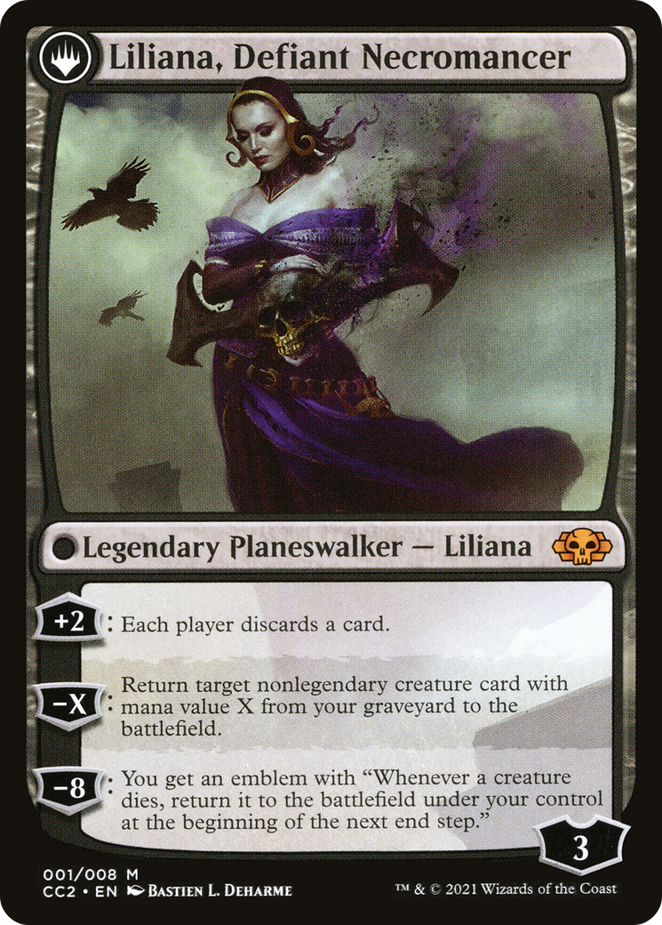 Liliana, Heretical Healer (CC2-001) - Commander Collection: Black: (originpwdfc)