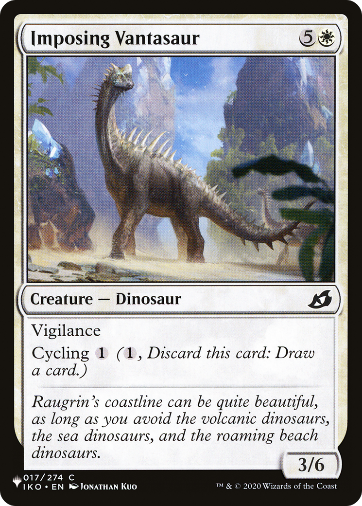Imposing Vantasaur (LIST-017/274) - The List