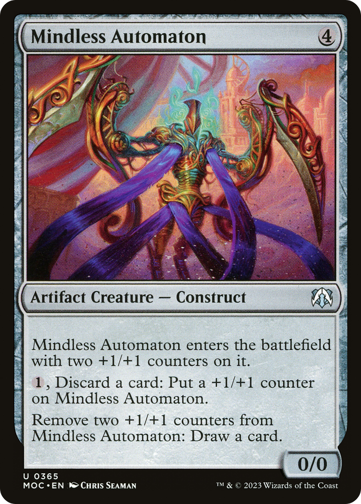 Mindless Automaton (MOC-365) - March of the Machine Commander