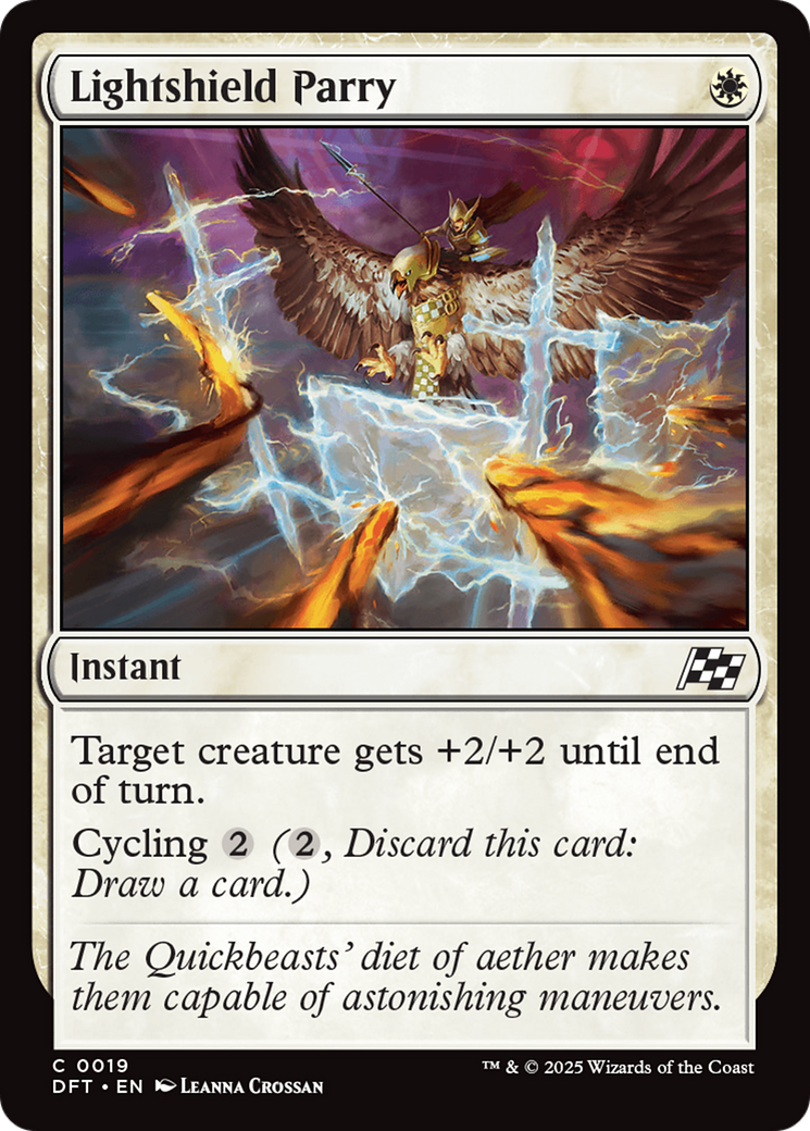 Lightshield Parry (DFT-019) - Aetherdrift Foil