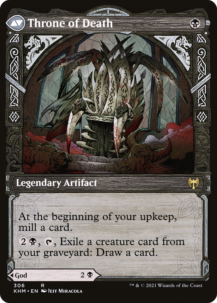 Egon, God of Death (Showcase) (KHM-306) - Kaldheim: (Showcase) Foil