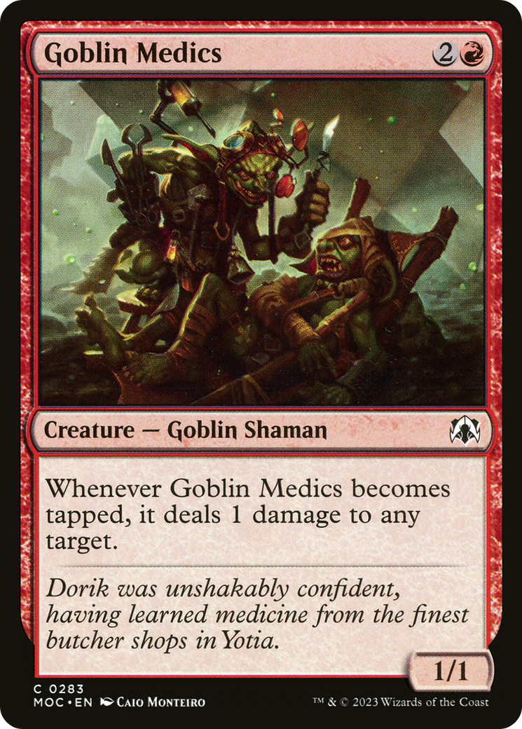 Goblin Medics (MOC-283) - March of the Machine Commander