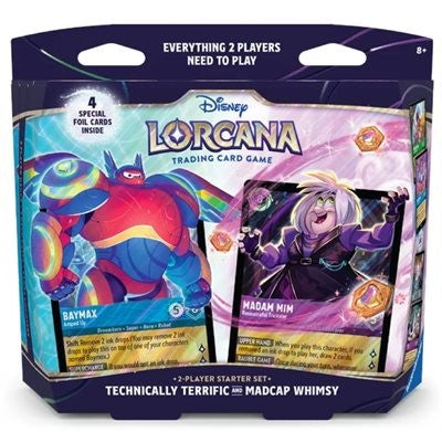 Disney Lorcana: Hyperia City 2-Player Starter - Technically Terrific / Madcap Whimsy