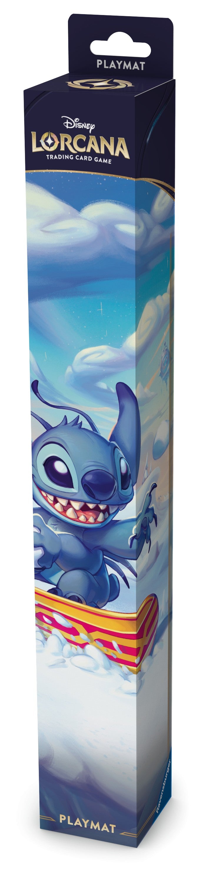 Disney Lorcana - Hyperia City Snowboarding Stitch Playmat