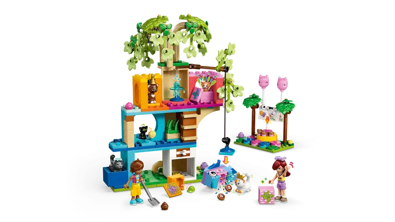 Lego Friends Cat Birthday Party & Tree House - 42666