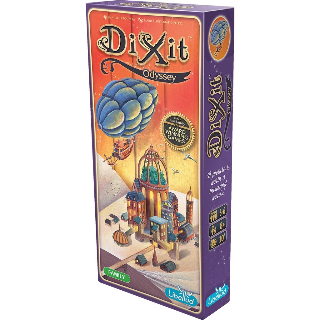 Dixit: Odyssey (expansion) — official box