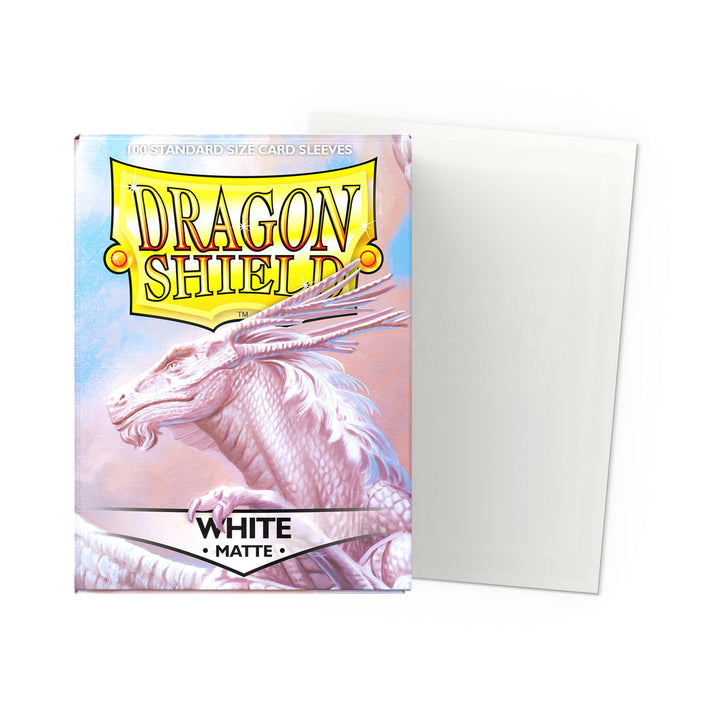 Dragon Shield 100ct Box Matte White — official packshot