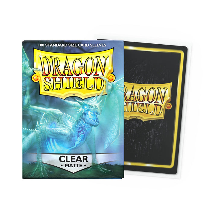 Dragon Shield 100ct Clear Matte — official packshot