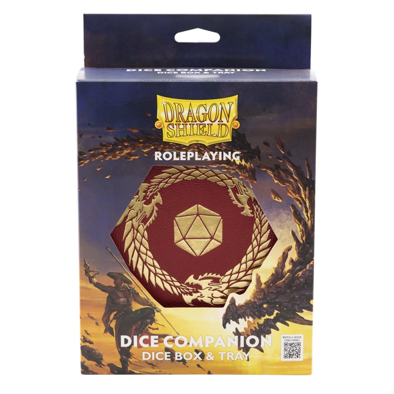 Dragon Shield RPG: Dice Companion - Blood Red — official publisher extra
