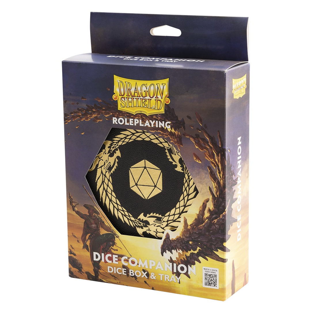 Dragon Shield RPG: Dice Companion - Iron Grey — official publisher extra