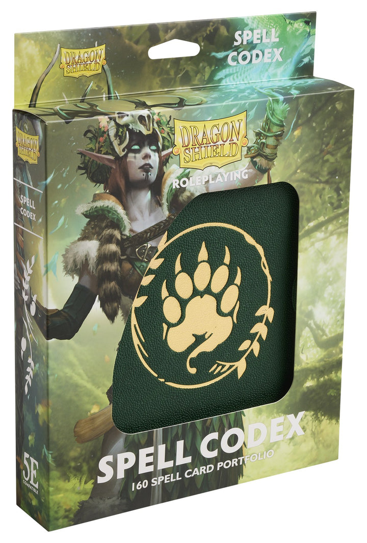Dragon Shield RPG: Spell Codex - Forest Green — official publisher extra