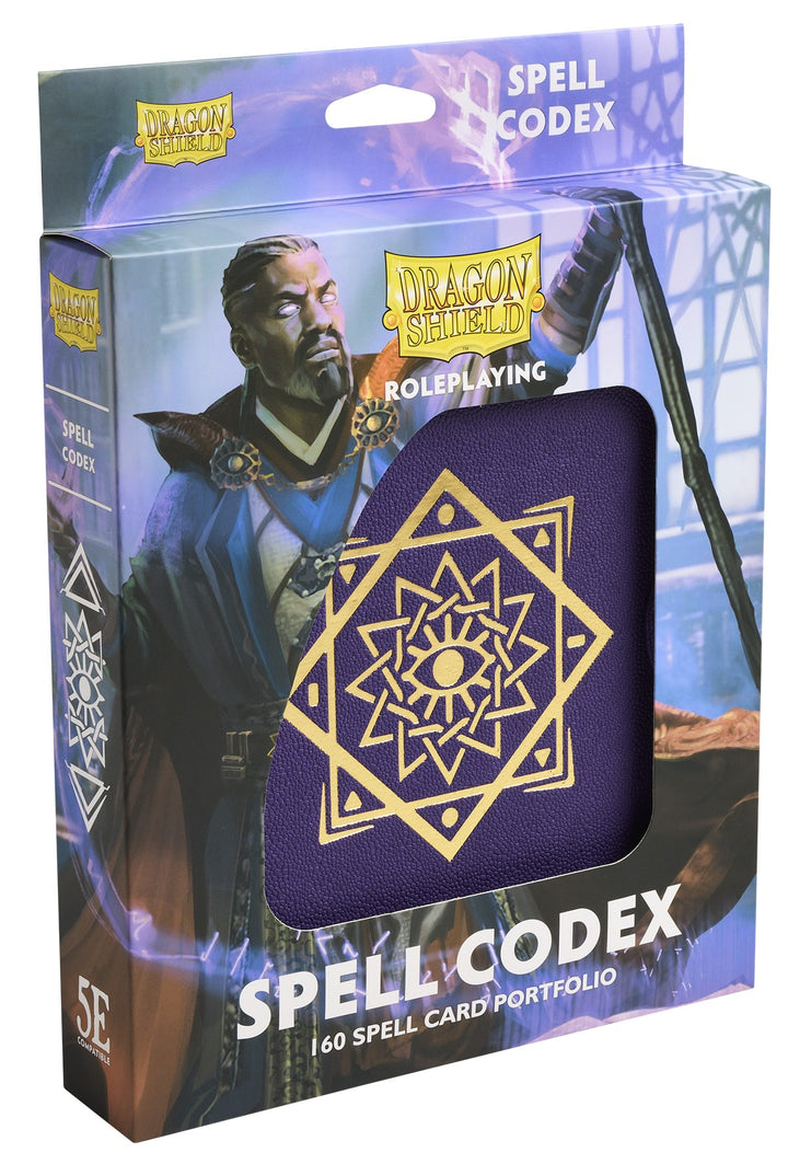 Dragon Shield RPG: Spell Codex - Arcane Purple — official manufacturer extra