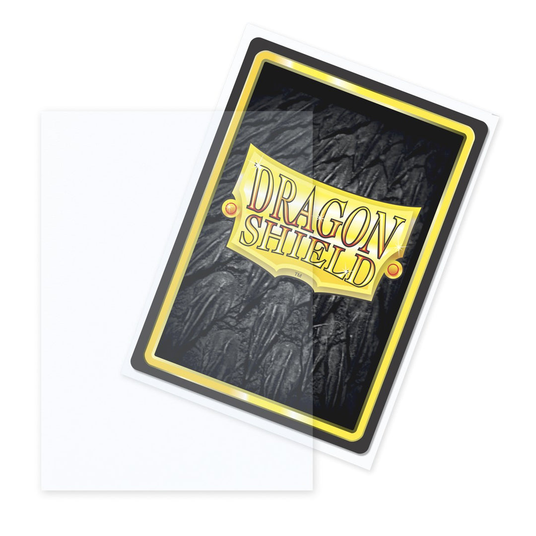 Dragon Shield Sleeves: Outer Sleeves Japanese Matte - Clear 60CT — official publisher extra